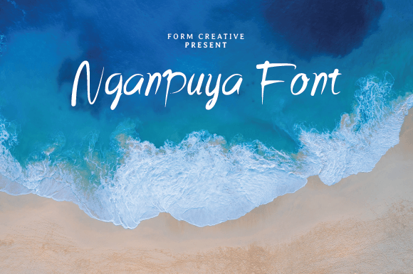 Nganpuya Font PNG with transparent background - Preview 2