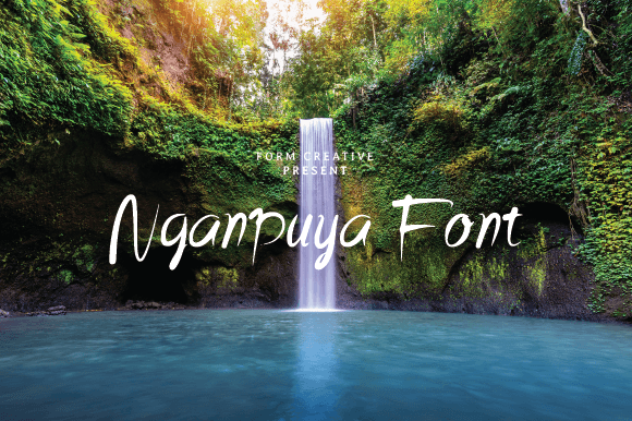 Nganpuya Font PNG with transparent background - Preview 3