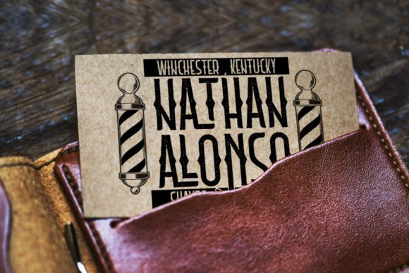 Old Spokes Font PNG with transparent background - Preview 2