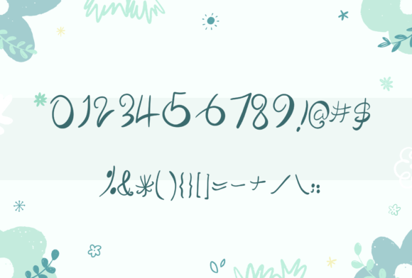 Penelope Font PNG with transparent background - Preview 2