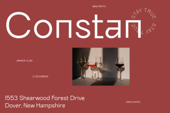 Ranberg Font PNG with transparent background - Preview 1