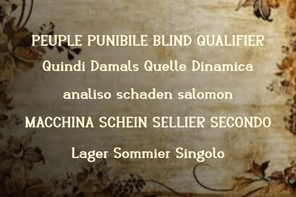 Runsift Font font preview - 2