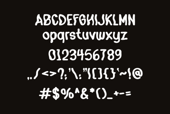Safarouwn Font PNG with transparent background - Preview 1