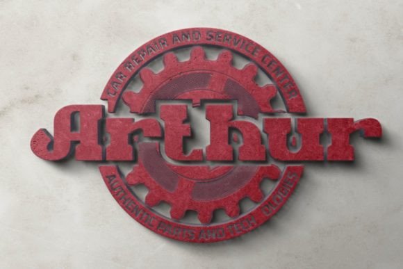 Small Heath Font PNG with transparent background - Preview 1