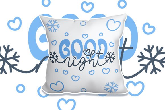 Snow Bright Duo Font PNG with transparent background - Preview 6