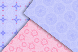 Soft Pink & Baby Blue Free Digital Paper Graphic by Dream Life Planning ...