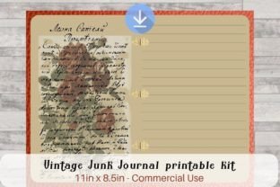 Vintage Junk Journal Printable Kit. Graphic by Jada Boutique Design ...