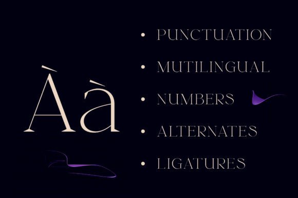 Aquebella Font - Preview 6