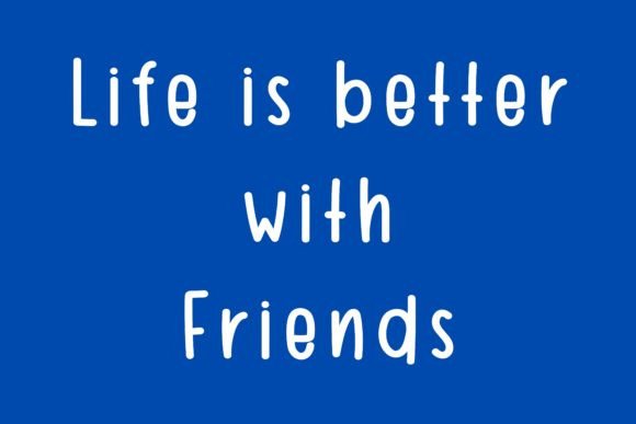 Befriend Font - Preview 1