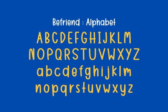 Befriend Font - Preview 2