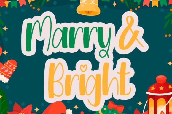 Christmas Candy Font - Preview 3