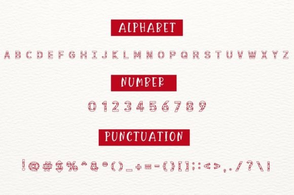 Christmas Spark Font font preview - 1