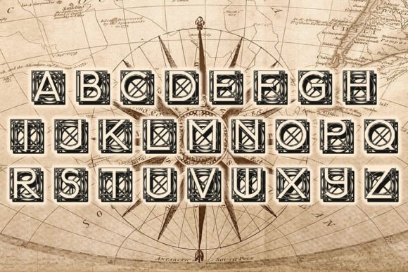 Compass Font - Preview 1