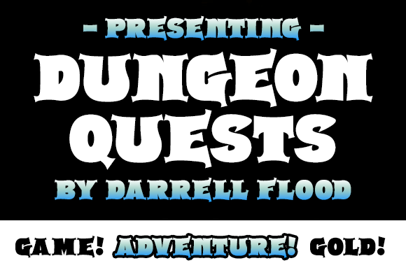 Dungeon Quests Font - Preview 1