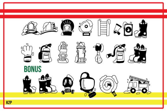 Firefighter Christmas Font - Preview 2