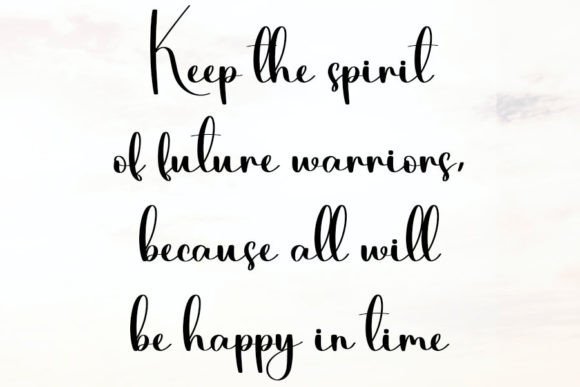 Happy Shopping Font PNG with transparent background - Preview 4