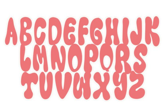 Hopey Font PNG with transparent background - Preview 2