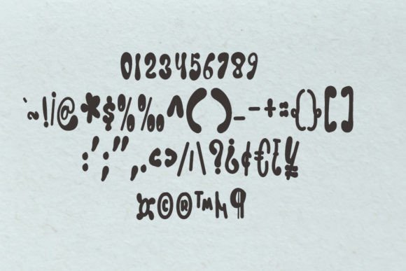 Hopey Font PNG with transparent background - Preview 6