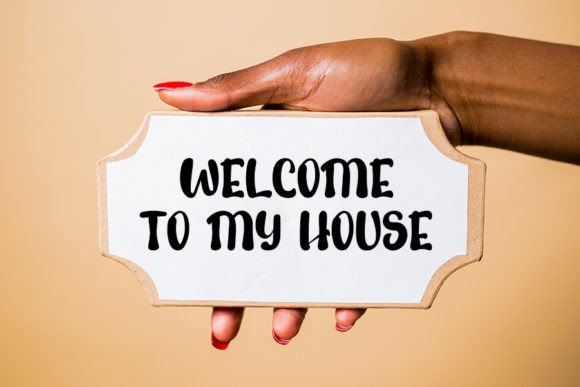 House Key Font PNG with transparent background - Preview 1