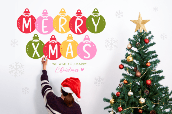 Jingle Balle Font PNG with transparent background - Preview 5