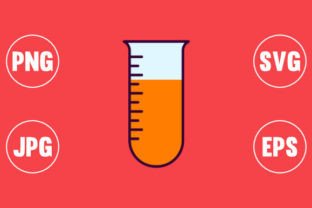 Lab Glass Test Tube Graphic by TreeSVG · Creative Fabrica