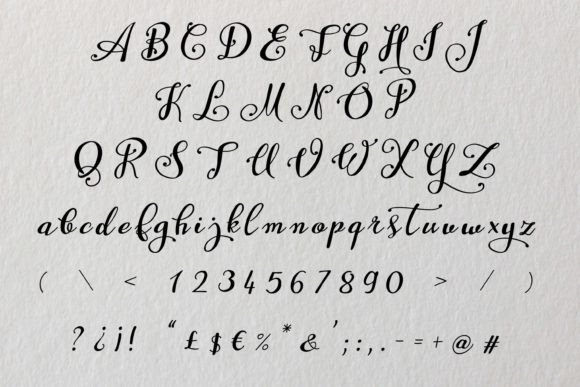 Mastyr Font PNG with transparent background - Preview 2