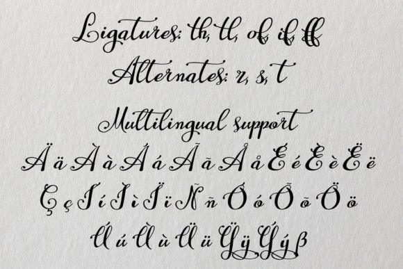 Mastyr Font PNG with transparent background - Preview 3