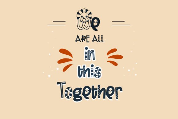 Mister Turkey Font PNG with transparent background - Preview 1