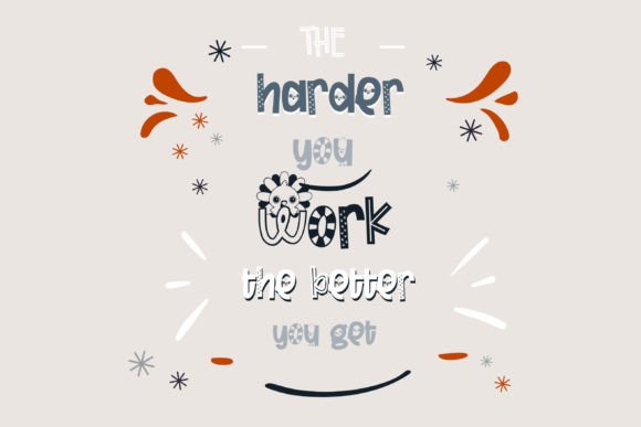 Mister Turkey Font PNG with transparent background - Preview 2