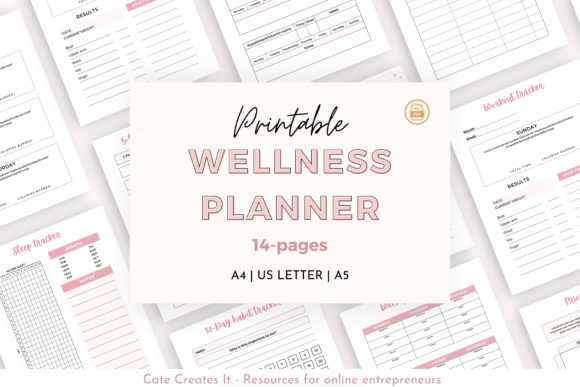 Health and Wellness Planner Printable