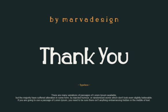 Berned Font - Preview 2