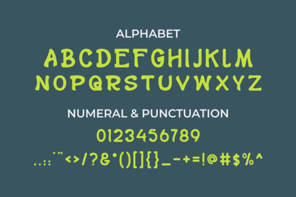 Happys Morning Font - Preview 1