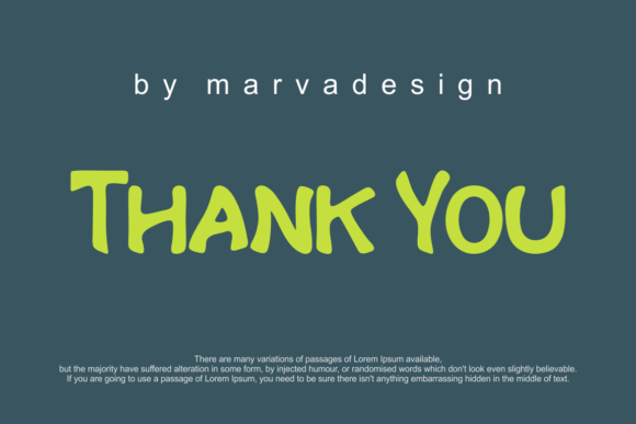 Happys Morning Font - Preview 2