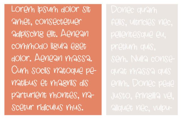 Homemade Rolls Font PNG with transparent background - Preview 3