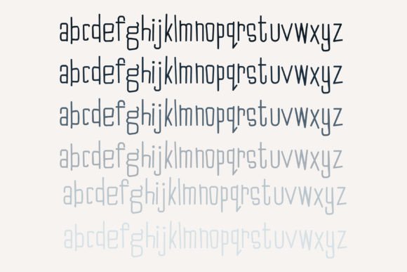 Jill Pickle Font PNG with transparent background - Preview 5