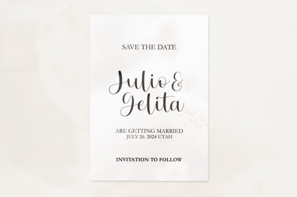 Julieto Font PNG with transparent background - Preview 4