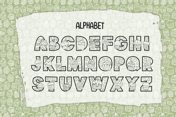 Little Cupcake Font font preview - 1