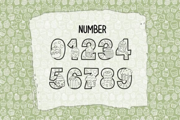 Little Cupcake Font font preview - 2