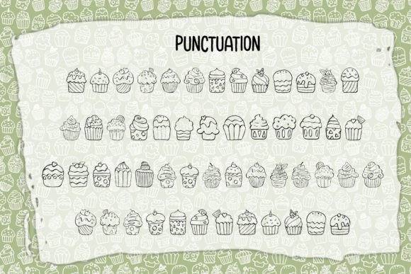 Little Cupcake Font font preview - 3