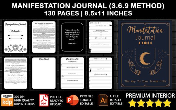 Manifestation Journal 369 Method example