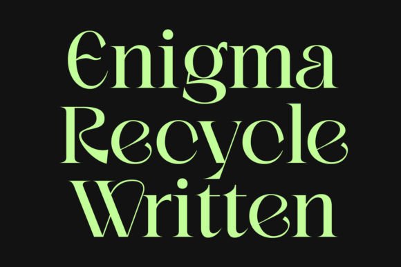 Michega Font PNG with transparent background - Preview 1
