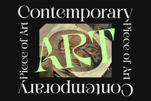 Michega Font PNG with transparent background - Preview 3
