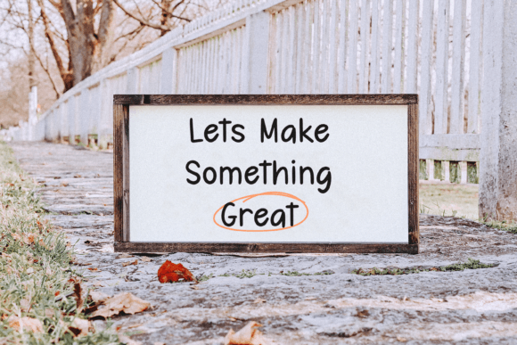Monday Feelings Font PNG with transparent background - Preview 1