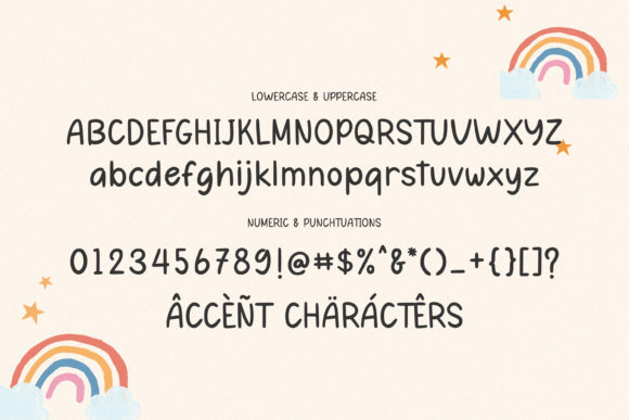 Monday Feelings Font PNG with transparent background - Preview 6