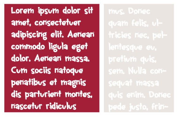 Snogville Gobble Font PNG with transparent background - Preview 3