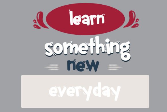 Snogville Gobble Font PNG with transparent background - Preview 5