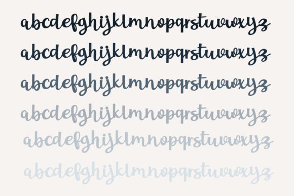 Snoozefest Font PNG with transparent background - Preview 5