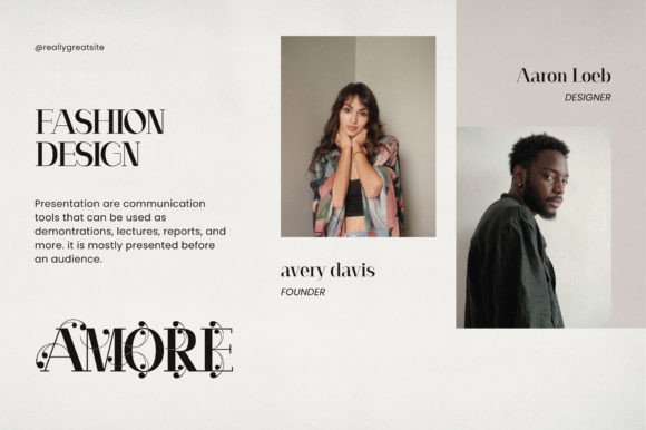 Amore Font - Preview 1