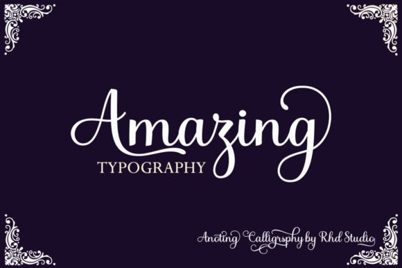 Anoting Font - Preview 3