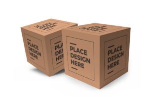 Box Packaging Mockup Template Bundle Graphic by dendysign · Creative ...